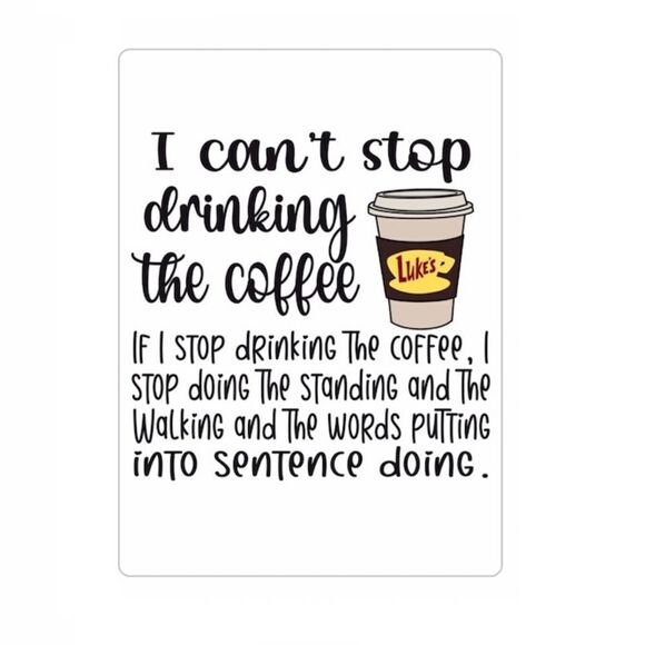 Gilmore Girls Coffee Magnet - Picture 1 of 3